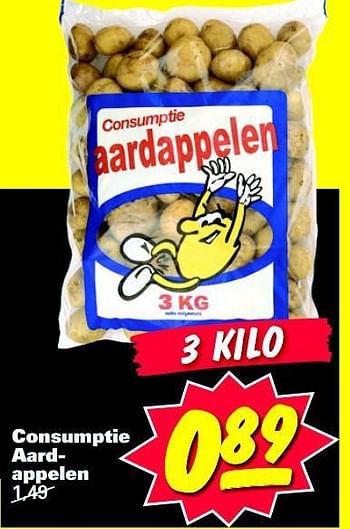 Aanbiedingen Consumptie aardappelen - Huismerk - Nettorama - Geldig van 22/09/2014 tot 28/09/2014 bij Nettorama