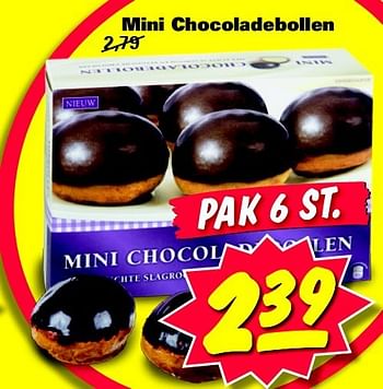 Aanbiedingen Mini chocoladebollen - Huismerk - Nettorama - Geldig van 22/09/2014 tot 28/09/2014 bij Nettorama