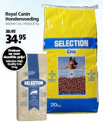 Aanbiedingen Royal canin hondenvoeding - Royal Canin - Geldig van 22/09/2014 tot 03/10/2014 bij Welkoop