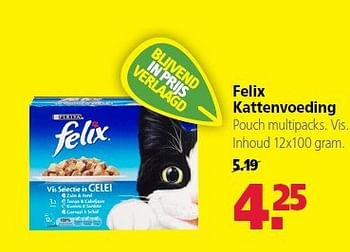 Aanbiedingen Felix kattenvoeding - Felix - Geldig van 22/09/2014 tot 03/10/2014 bij Boerenbond