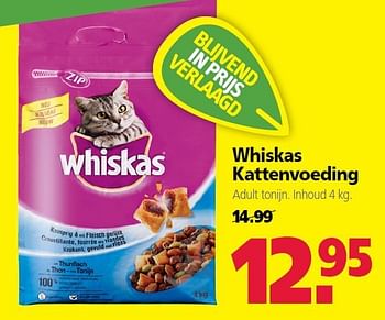 Aanbiedingen Whiskas kattenvoeding - Whiskas - Geldig van 22/09/2014 tot 03/10/2014 bij Boerenbond