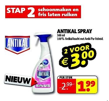 Aanbiedingen Antikal spray - Antikal - Geldig van 22/09/2014 tot 05/10/2014 bij Kruidvat