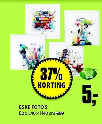 Aanbiedingen Eske foto´s - Huismerk - Jysk - Geldig van 22/09/2014 tot 05/10/2014 bij Jysk