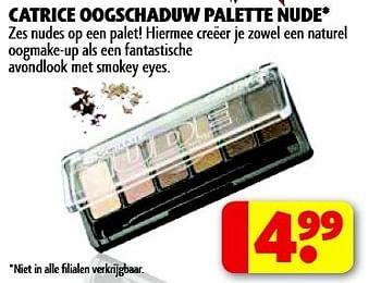 Aanbiedingen Catrice oogschaduw palette nude - Catrice - Geldig van 22/09/2014 tot 05/10/2014 bij Kruidvat