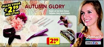 Aanbiedingen Keuze uit het hele zenner autumn glory assortiment - zenner - Geldig van 22/09/2014 tot 05/10/2014 bij Kruidvat