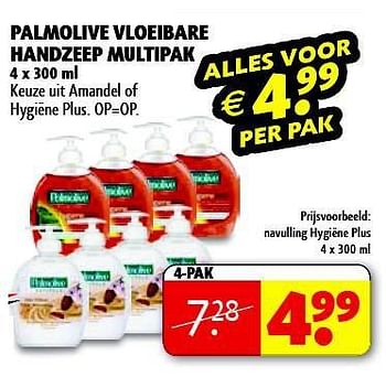 Aanbiedingen Palmolive vloeibare handzeep multipak - Palmolive - Geldig van 22/09/2014 tot 05/10/2014 bij Kruidvat