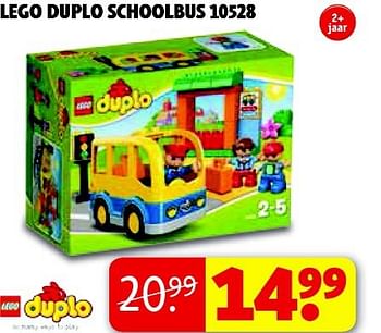 Aanbiedingen Lego duplo schoolbus 10528 - Lego - Geldig van 22/09/2014 tot 05/10/2014 bij Kruidvat
