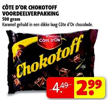 Aanbiedingen Cote d`or chokotoff voordeelverpakking - Cote D'Or - Geldig van 22/09/2014 tot 05/10/2014 bij Kruidvat