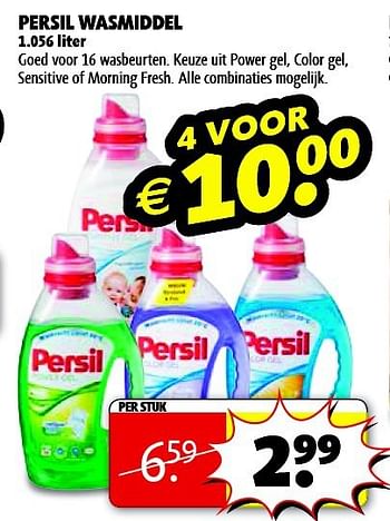 Aanbiedingen Persil wasmiddel - Persil - Geldig van 22/09/2014 tot 05/10/2014 bij Kruidvat