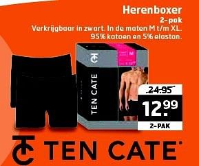 Aanbiedingen Herenboxer verkrijgbaar in zwart - Huismerk - Trekpleister - Geldig van 23/09/2014 tot 28/09/2014 bij Trekpleister