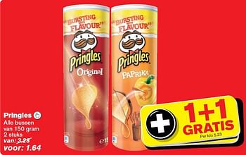 Aanbiedingen Pringles - Pringles - Geldig van 24/09/2014 tot 30/09/2014 bij Hoogvliet