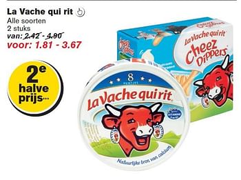 Aanbiedingen La vache qui rit - La Vache Qui Rit - Geldig van 24/09/2014 tot 30/09/2014 bij Hoogvliet
