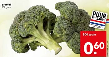 Aanbiedingen Broccoli - Huismerk deen supermarkt - Geldig van 28/09/2014 tot 04/10/2014 bij Deen Supermarkten