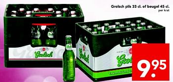 Aanbiedingen Grolsch pils - Grolsch - Geldig van 28/09/2014 tot 04/10/2014 bij Deen Supermarkten