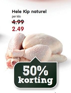 Aanbiedingen Hele kip naturel - Huismerk - Em-té - Geldig van 28/09/2014 tot 04/10/2014 bij Em-té