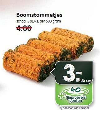 Aanbiedingen Boomstammetjes - Huismerk - Em-té - Geldig van 28/09/2014 tot 04/10/2014 bij Em-té