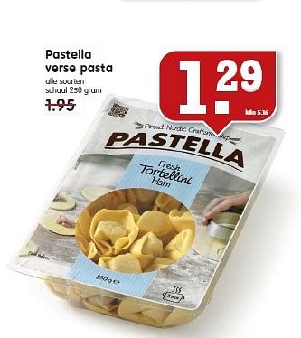 Aanbiedingen Pastella verse pasta - Pastella - Geldig van 28/09/2014 tot 04/10/2014 bij Em-té