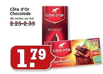 Aanbiedingen Côte d`or chocolade - Cote D'Or - Geldig van 28/09/2014 tot 04/10/2014 bij Em-té