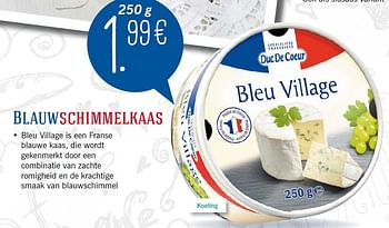 Aanbiedingen Blauwschimmelkaas - Duc De Coeur - Geldig van 29/09/2014 tot 05/10/2014 bij Lidl
