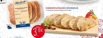 Aanbiedingen Varkensfiletlapjes rozemarijn - Huismerk - Lidl - Geldig van 29/09/2014 tot 05/10/2014 bij Lidl
