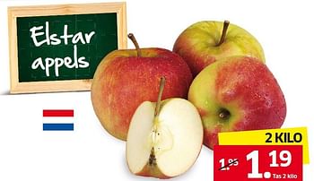 Aanbiedingen Elstar appels - Huismerk - Lidl - Geldig van 29/09/2014 tot 05/10/2014 bij Lidl