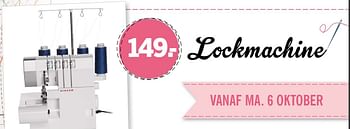 Aanbiedingen Lockmachine - Huismerk - Lidl - Geldig van 29/09/2014 tot 05/10/2014 bij Lidl