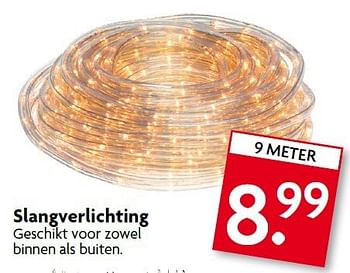 Aanbiedingen Slangverlichting - Huismerk - Deka Markt - Geldig van 26/10/2014 tot 01/11/2014 bij Deka Markt