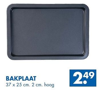 Aanbiedingen Bakplaat - Huismerk - Zeeman  - Geldig van 11/10/2014 tot 25/10/2014 bij Zeeman