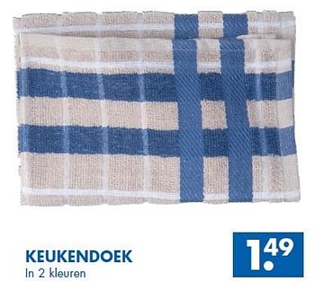 Aanbiedingen Keukendoek - Huismerk - Zeeman  - Geldig van 11/10/2014 tot 25/10/2014 bij Zeeman