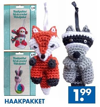 Aanbiedingen Haakpakket - Huismerk - Zeeman  - Geldig van 11/10/2014 tot 25/10/2014 bij Zeeman