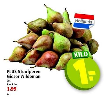 Aanbiedingen Plus stoofperen gieser wildeman - Huismerk - Plus - Geldig van 19/10/2014 tot 25/10/2014 bij Plus