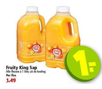 Aanbiedingen Fruity king sap - Fruity King - Geldig van 19/10/2014 tot 25/10/2014 bij Plus