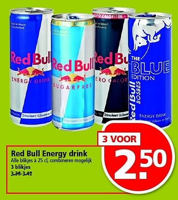 Aanbiedingen Red bull energy drink  - Red Bull - Geldig van 19/10/2014 tot 25/10/2014 bij Plus