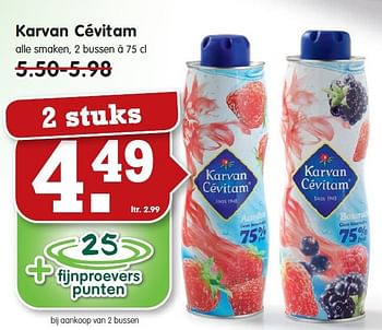 Aanbiedingen Karvan cévitam - Karvan Cévitam - Geldig van 26/10/2014 tot 01/11/2014 bij Em-té