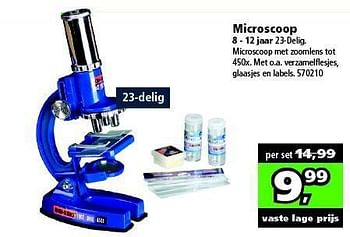 Aanbiedingen Microscoop - Huismerk - Intertoys - Geldig van 18/10/2014 tot 02/11/2014 bij Intertoys