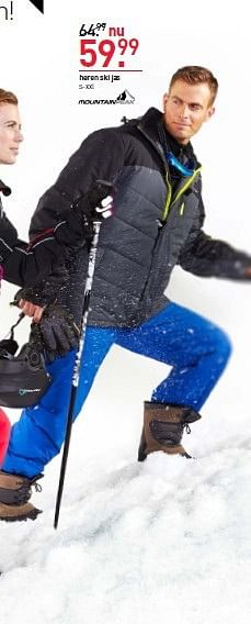 Aanbiedingen Heren ski jas - Mountainpeak - Geldig van 27/10/2014 tot 02/11/2014 bij Scapino