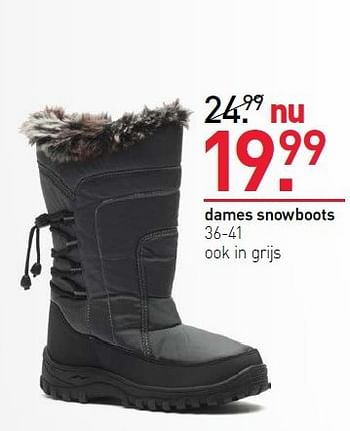 Aanbiedingen Dames snowboots - Huismerk - Scapino - Geldig van 27/10/2014 tot 02/11/2014 bij Scapino