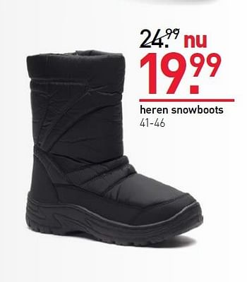 Aanbiedingen Heren snowboots - Huismerk - Scapino - Geldig van 27/10/2014 tot 02/11/2014 bij Scapino