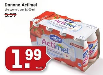 Aanbiedingen Danone actimel - Danone - Geldig van 02/11/2014 tot 08/11/2014 bij Em-té