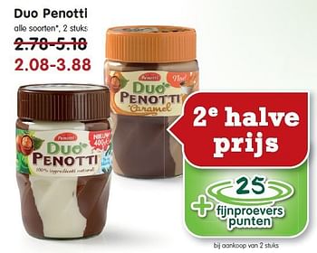 Aanbiedingen Duo penotti - Duo Penotti - Geldig van 02/11/2014 tot 08/11/2014 bij Em-té