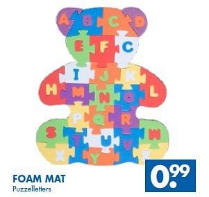 Aanbiedingen Foam mat - Huismerk - Zeeman  - Geldig van 01/11/2014 tot 15/11/2014 bij Zeeman