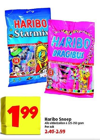 Aanbiedingen Haribo snoep - Haribo - Geldig van 02/11/2014 tot 08/11/2014 bij Plus