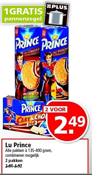 Aanbiedingen Lu prince - Lu - Geldig van 02/11/2014 tot 08/11/2014 bij Plus