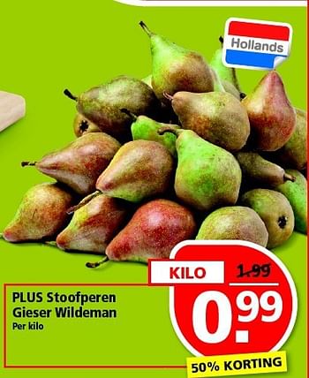 Aanbiedingen Plus stoofperen gieser wildeman - Huismerk - Plus - Geldig van 02/11/2014 tot 08/11/2014 bij Plus