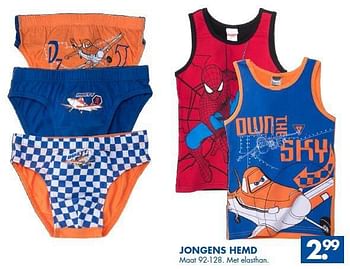 Aanbiedingen Jongens hemd - Huismerk - Zeeman  - Geldig van 09/08/2014 tot 22/08/2014 bij Zeeman