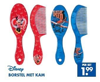 Aanbiedingen Borstel met kam - Disney - Geldig van 09/08/2014 tot 22/08/2014 bij Zeeman
