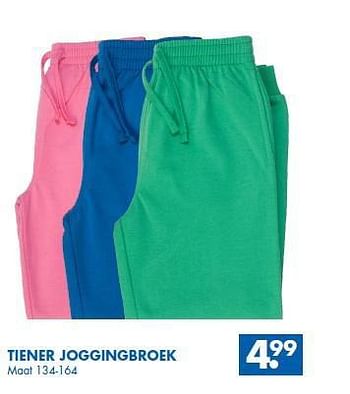 Aanbiedingen Tiener joggingbroek - Huismerk - Zeeman  - Geldig van 16/08/2014 tot 29/08/2014 bij Zeeman