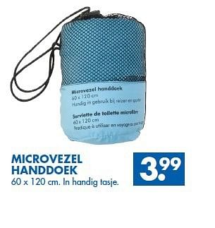 Aanbiedingen Microvezel handdoek - Huismerk - Zeeman  - Geldig van 16/08/2014 tot 29/08/2014 bij Zeeman
