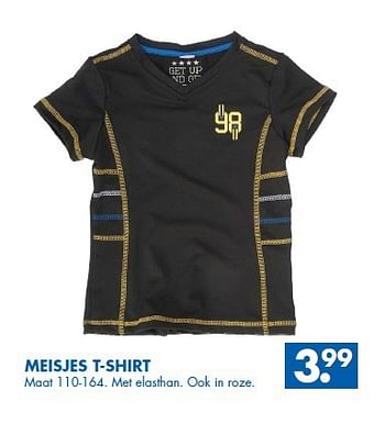 Aanbiedingen Meisjes t-shirt - Huismerk - Zeeman  - Geldig van 16/08/2014 tot 29/08/2014 bij Zeeman