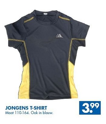 Aanbiedingen Jongens t-shirt - Huismerk - Zeeman  - Geldig van 16/08/2014 tot 29/08/2014 bij Zeeman